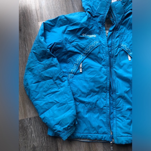 Columbia Youth Blue Snow Jacket - Picture 3 of 10